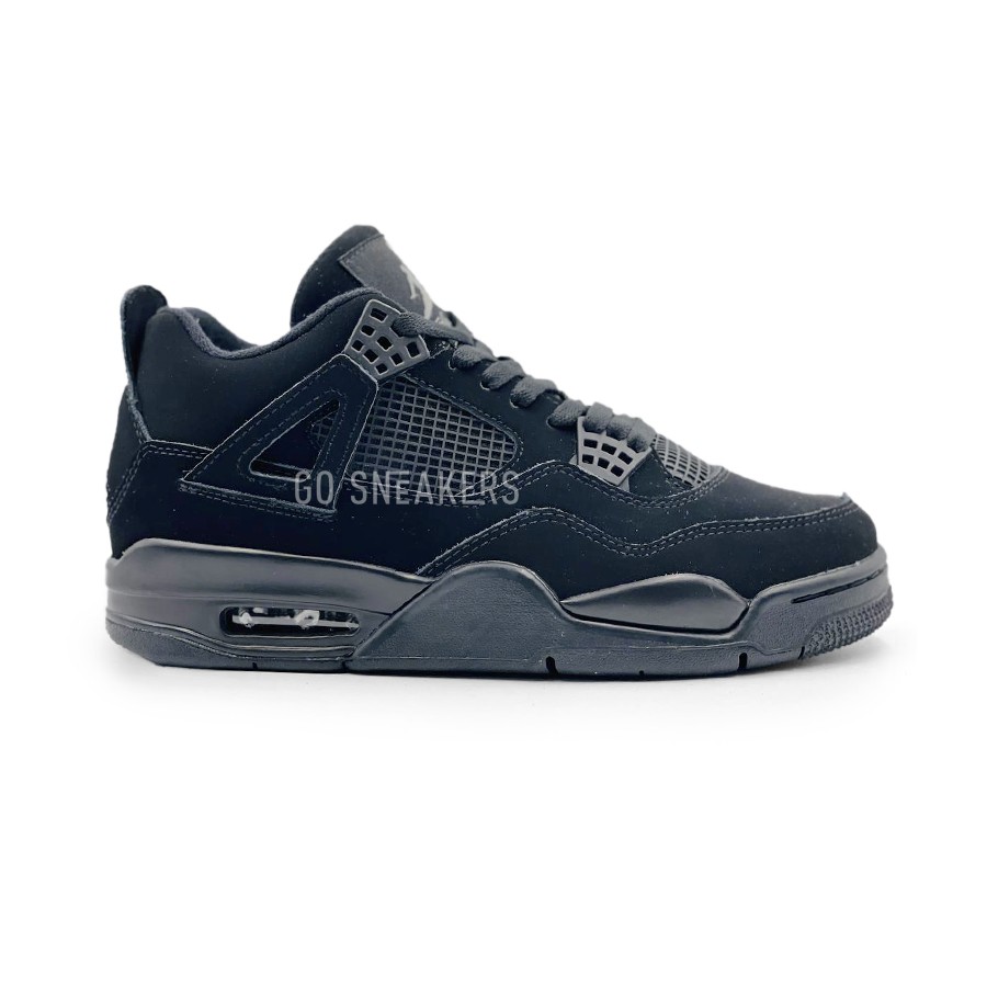 Nike Air Jordan 4 Retro Black Suede 