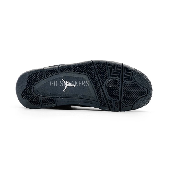 Унисекс кроссовки Nike Air Jordan 4 Retro Black Suede