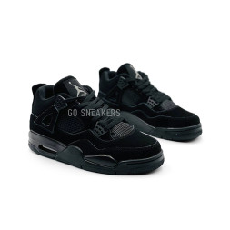 Nike Air Jordan 4 Retro Black Suede