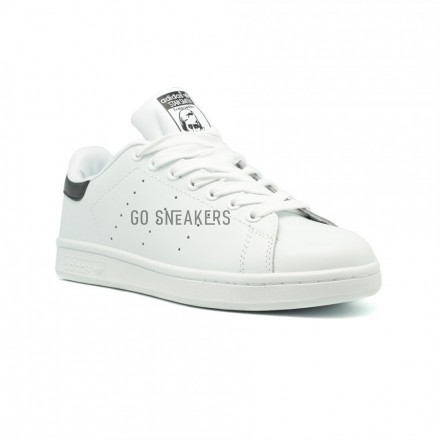 Женские кроссовки Adidas Stan Smith Leather White Black