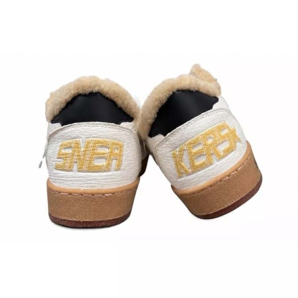 Женские зимние кеды Golden Goose WINTER Ball Star Never Stop Dreaming Leopard