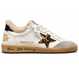 Golden Goose WINTER Ball Star Never Stop Dreaming Leopard