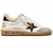 Женские зимние кеды Golden Goose WINTER Ball Star Never Stop Dreaming Leopard