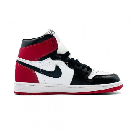 Унисекс зимние кроссовки Nike Air Jordan 1 Retro High “Satin Black Toe”
