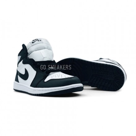 Унисекс зимние кроссовки Nike Air Jordan 1 Retro High Winter OG BG &quot;Black White&quot;