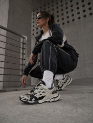 Balenciaga Track 2.0 Beige Black