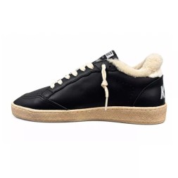 Golden Goose WINTER Ball Star in Black Nappa with White Leather Star