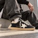 Мужские зимние кеды Golden Goose WINTER Ball Star in Black Nappa with White Leather Star