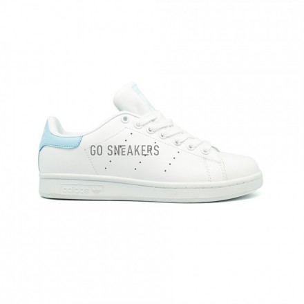 Adidas Stan Smith Leather White Blue