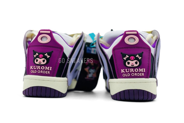 Унисекс кроссовки Kuromi x Old Order Black/Purple