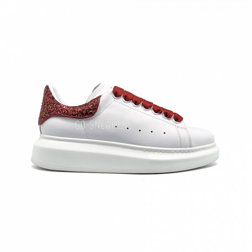 Alexander McQueen Luxe Glitter Red 11