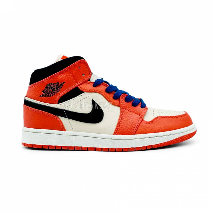Air jordan 1 retro mid orange top
