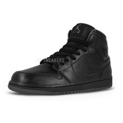 Nike Air Jordan Leather Winter Black