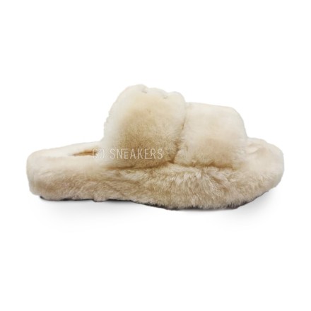 Женские шлепки Celine Flip-flops Wool White