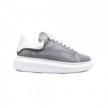 Женские кроссовки Alexander McQueen Luxe Reflective Grey