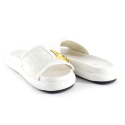 Fendi Slippers White