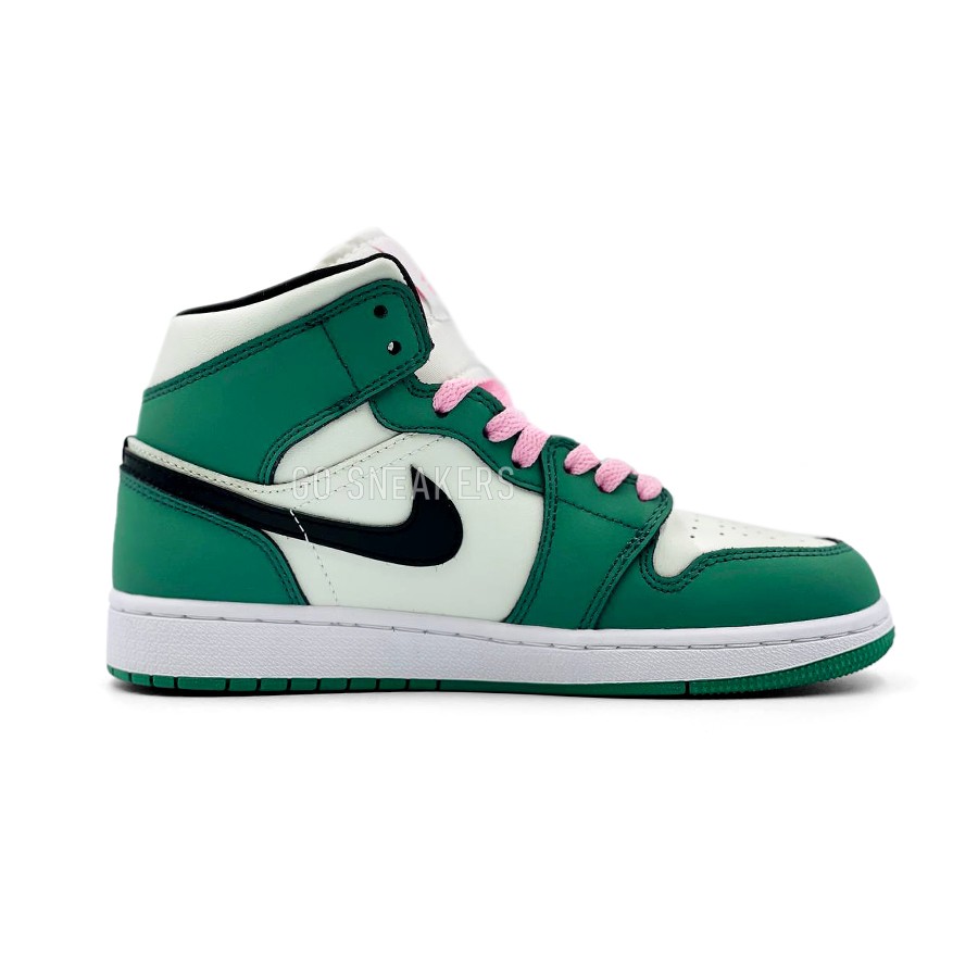 green and white ones jordans