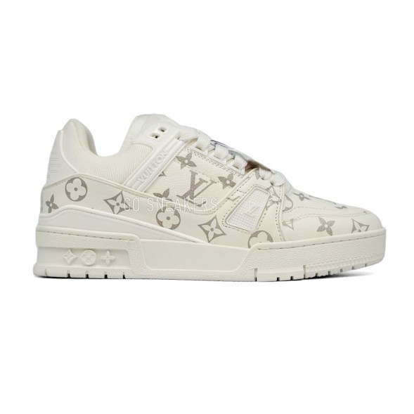 Женские кроссовки Louis Vuitton Trainer Milk Monogram