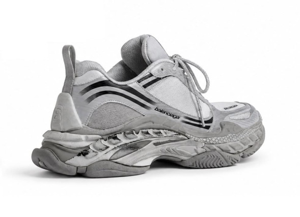 Унисекс кроссовки Balenciaga Triple S.2 Sneakers in Gradient Grey