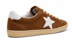 Golden Goose Ball-Star Suede Brown
