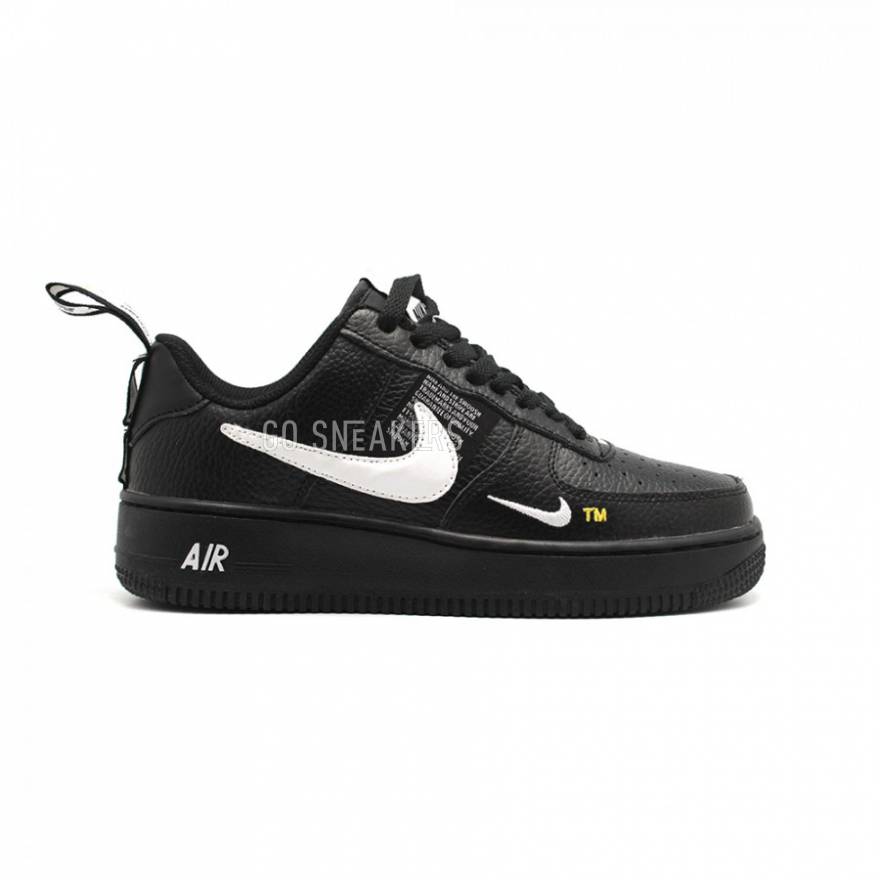 Air force 1 07 se premium black sale