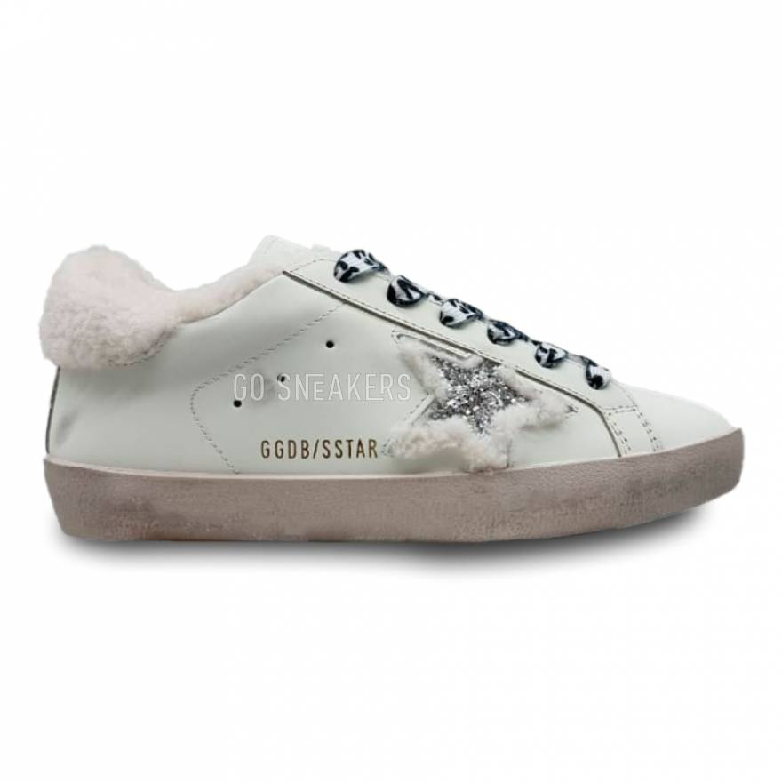 Golden goose superstar white black hot sale
