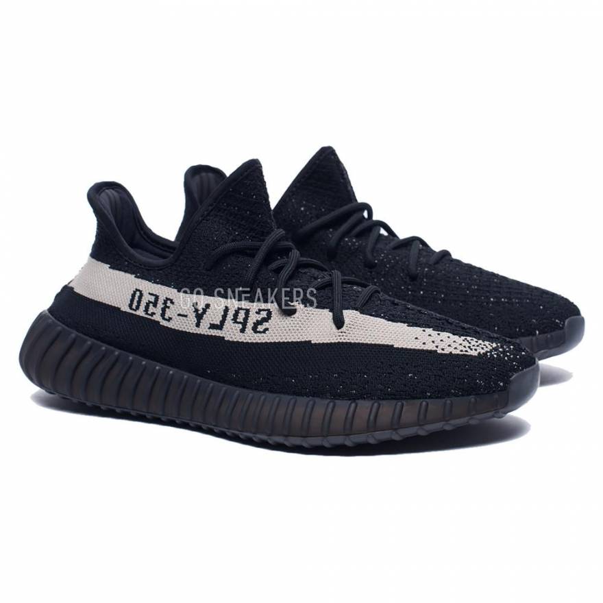 Yeezy shoes black white clearance