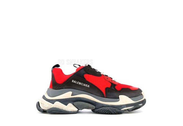 Унисекс кроссовки Balenciaga Triple S Red Black