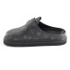 Унисекс тапочки Louis Vuitton Slipper Black Leather 