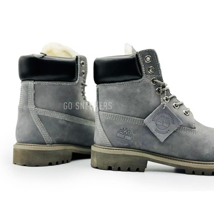 Мужские ботинки Timberland Man Winter Grey