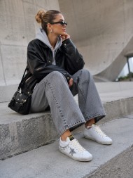 Golden Goose Super-Star Leather White Suede Star
