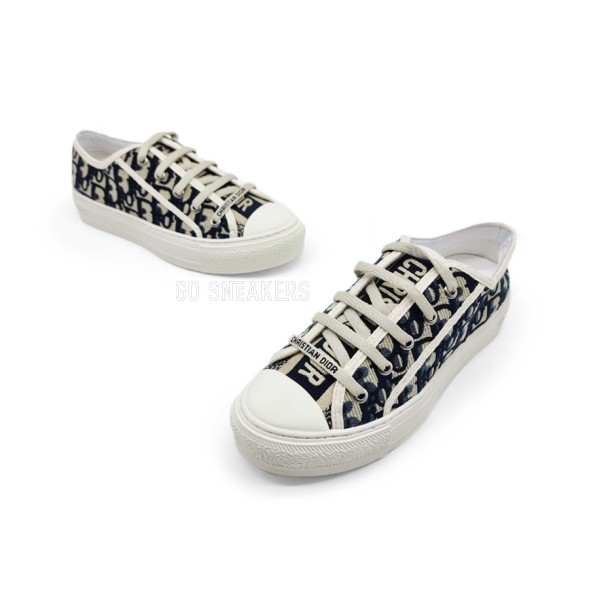 Унисекс кеды Dior Textile Brown Black