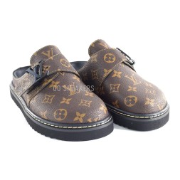 Louis Vuitton Slipper Leather Brown