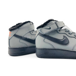 Nike Air Force 1 ’07 LV8 Mid Utility Winter Leather Grey/Black