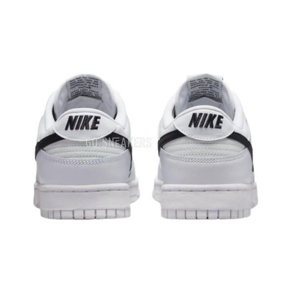 Унисекс кроссовки Nike Dunk Low White and Black