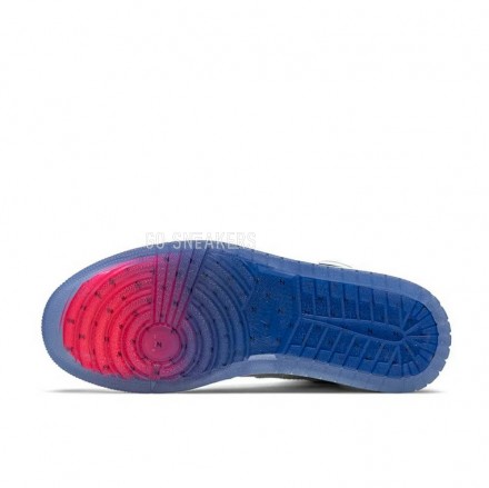 Унисекс кроссовки Nike Jordan 1 Retro High Zoom White Racer Blue