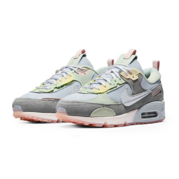 Унисекс кроссовки Nike Air Max 90 Futura Grey/Blue/Green