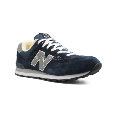 New Balance 574 Black Leather XXL 10 490 New Balance