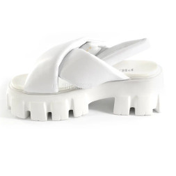 Prada Sandals Leather White