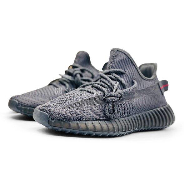 Унисекс кроссовки Adidas Yeezy Boost 350 V2 Unisex Black - Static 