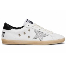 Golden Goose Ball Star Glitter White