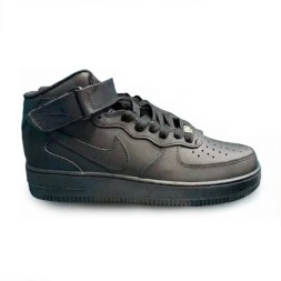 Nike Air Force 1 Mid Black Autumn Black