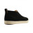 Loro Piana Freetime Lace Up Sneakers Black Suede