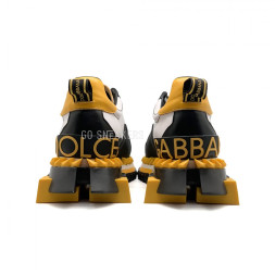 Женские кроссовки Dolce &amp; Gabbana Super King Yellow
