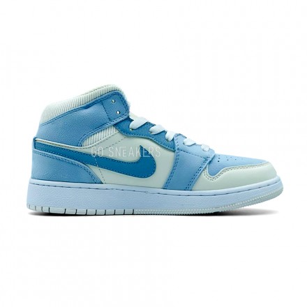 Унисекс кроссовки Nike Air Jordan Mid Light Blue