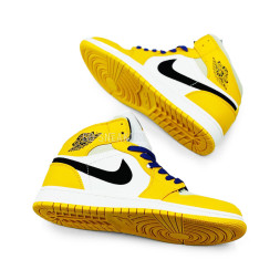 Nike Air Jordan 1 Retro Mid Yellow/Mint Force