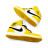 Унисекс кроссовки Nike Air Jordan 1 Retro Mid Yellow/Mint Force