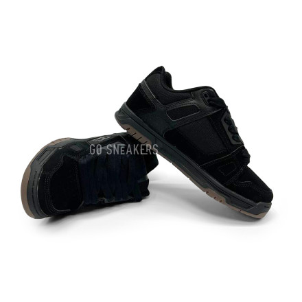 Унисекс кроссовки DC Shoes Black Suede