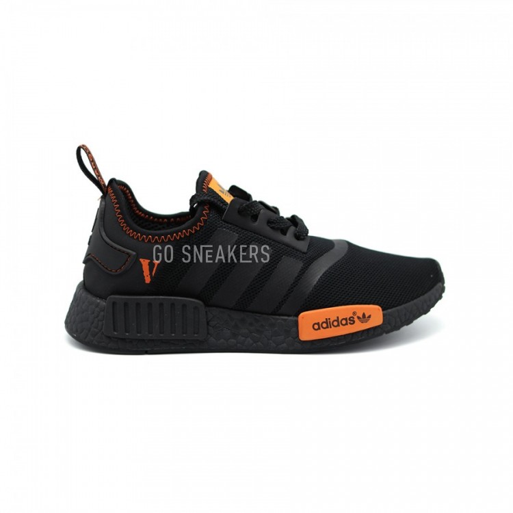 Black and orange nmds best sale