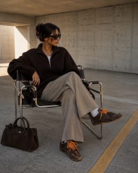 Miu Miu x New Balance 530 Brown